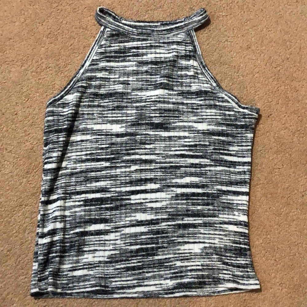 High neck tank top